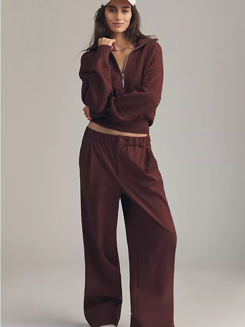 Varley Darla Knit Half Zip